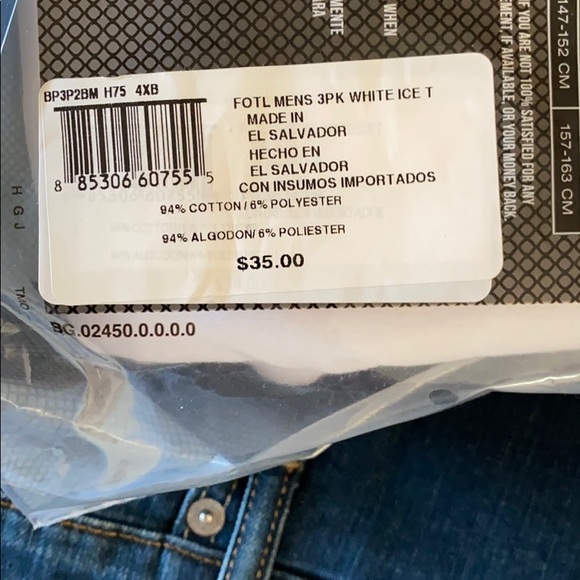 Fruit of the Loom Men’s 4XB CREW Neck T-Shirts. - Picture 3 of 4